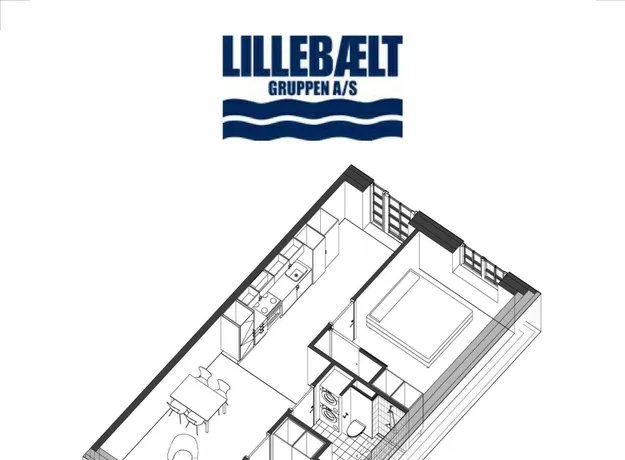 3 værelses lejlighed på 66 m