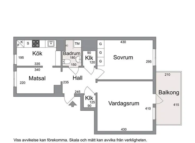 2 rums lägenhet i Eskilstuna