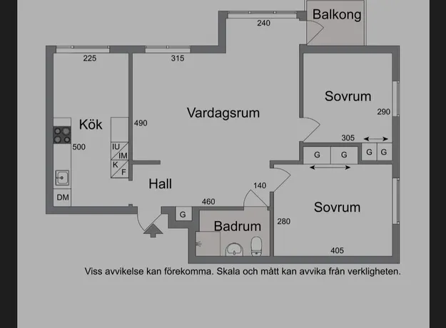 3 rums lägenhet i Södertälje