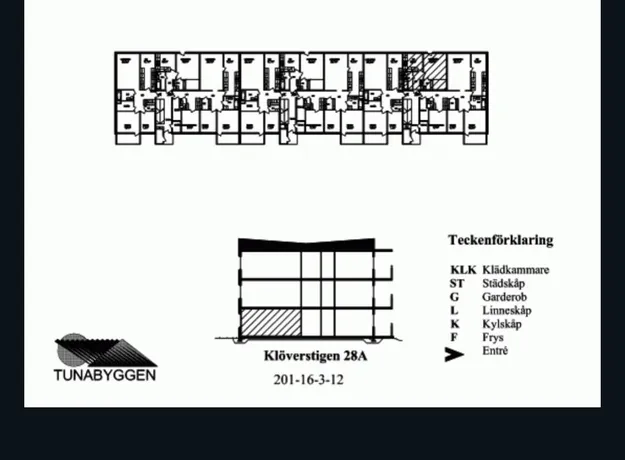 1 rums lägenhet i Borlänge