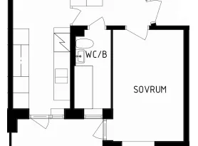 3 rums lägenhet i Trollhättan