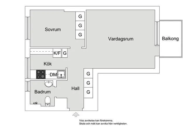 2 rums lägenhet i Hägersten