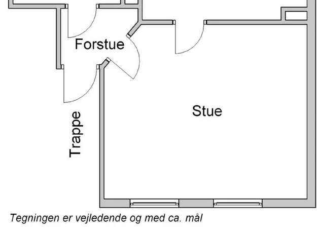 2 værelses lejlighed på 69 m