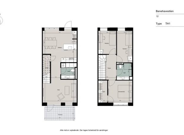 4 værelses hus på 109 m