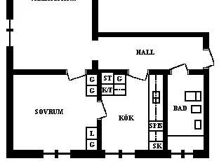 2 rums lägenhet i Obbola