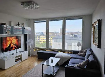 Very nice flat with view all over Gothenburg