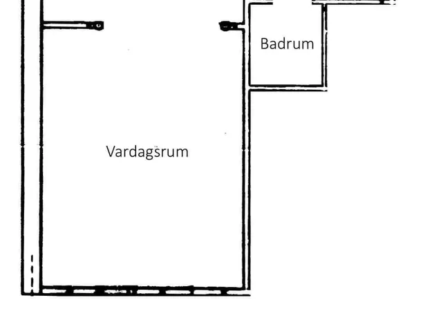 3 rums lägenhet i Karlstad