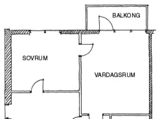 3 rums lägenhet i Lerum