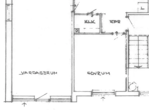 3 rums lägenhet i Perstorp